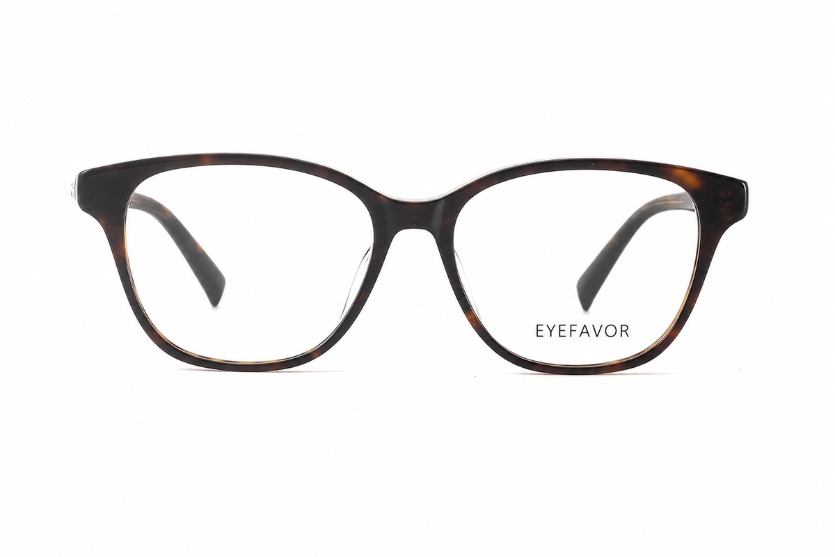 EYEFAVOR Acetate Soft Square Optical Glasses – Black, Olive, Burgundy & Tortoise