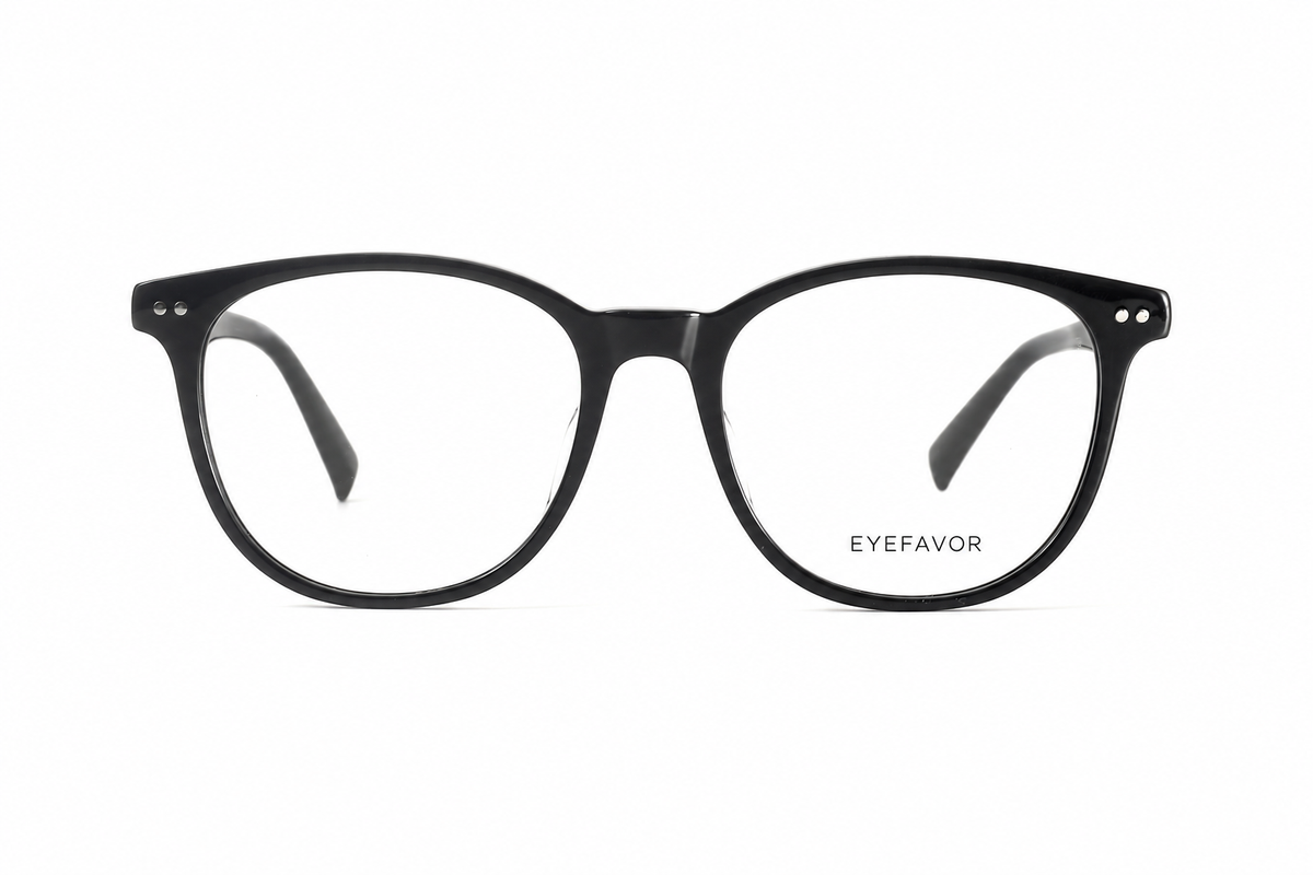 EYEFAVOR Acetate Soft Square Optical Glasses – Black, Wine, Brown & Tortoise