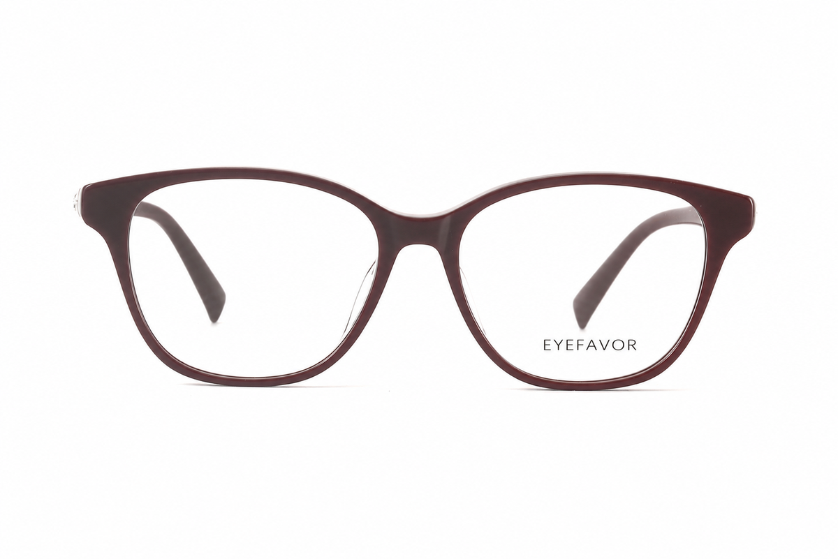 EYEFAVOR Acetate Soft Square Optical Glasses – Black, Olive, Burgundy & Tortoise
