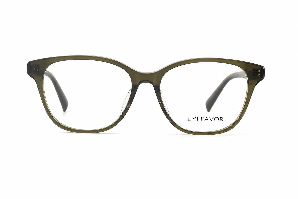 EYEFAVOR Acetate Soft Square Optical Glasses – Black, Olive, Burgundy & Tortoise